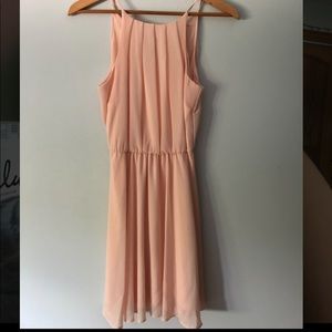 Blush pink dress
